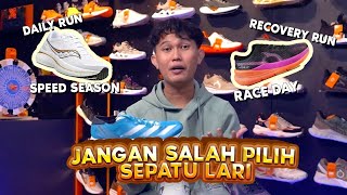 TIPS MEMILIH SEPATU LARI YANG TEPAT SESUAI DENGAN KEGUNAANNYA!