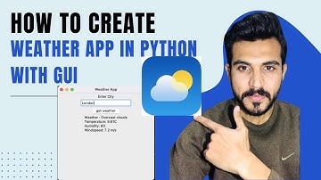 Build a Real-Time Weather App in Python | Tkinter and OpenWeatherMap API Tutorial