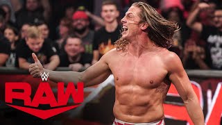 Matt Riddle tells Drew McIntyre to get the tables!