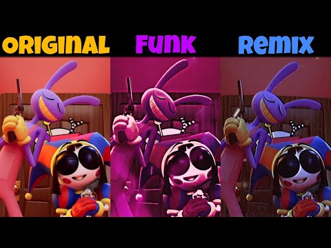 Jax And Pomni Daisy Bell Original Vs Funk Vs Remix Part 2