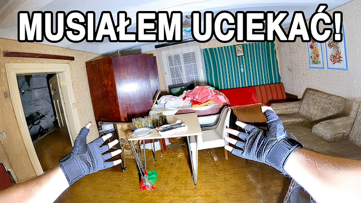 UCIECZKA PRZED OCHRONĄ(?) Z OPUSZCZONEGO DOMU! - Rusty URBEX