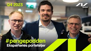 #pengepodden  Ekspertenes porteføljer i fjerde kvartal 2023