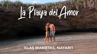 Playa Escondida en Islas Marietas 🏝️ ¡Una Playa única en todo México!
