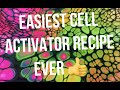 86  easiest cell activator recipe ever  only 2 ingredients