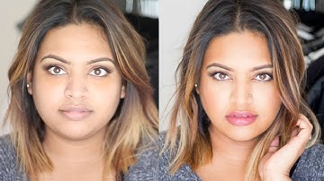 How to Contour A Round Face (all drugstore)