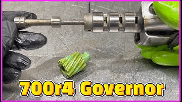 Cleaning a 700R4 Governor Because Of NO Upshift or NO Downshift | Removal | Part Breakdown | DIY