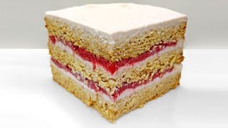 The best cake for a slim figure! Strawberry Keto cake with almond and coconut flour screenshot 4