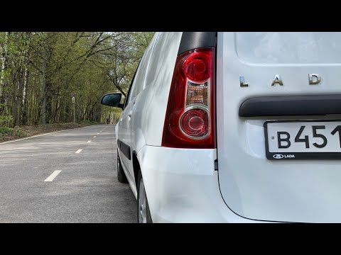 Как тянет новый мотор от автоваза в 90 сил? Без нагрузки и 500 кг в разгон. Lada Largus Фургон 2021