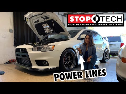 Evo X Oem Brake Lines
