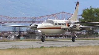 Piper Pa-60-601P Aerostar Approach And Landing