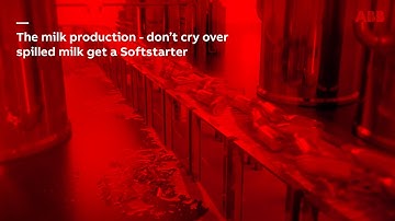ABB Softstarters - the milk production