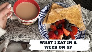 WHAT I EAT IN A WEEK ON SP | SLIMMING WORLD