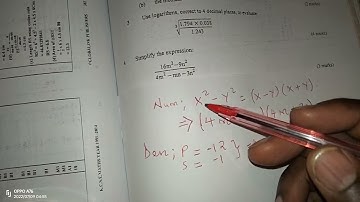 QUADRATIC ALGEBRA.SIMPLIFICATION OF THE DIFFERENCE OF 2 SQUARES.