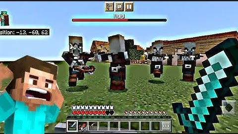 Minecraft raid in flat world||JesurajBarlaMinecraft#viralvideo