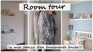 Room tour/La mia stanza Ikea finalmente finita!