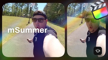 mSummer Tutorial — Fill your edits with sunshine — MotionVFX