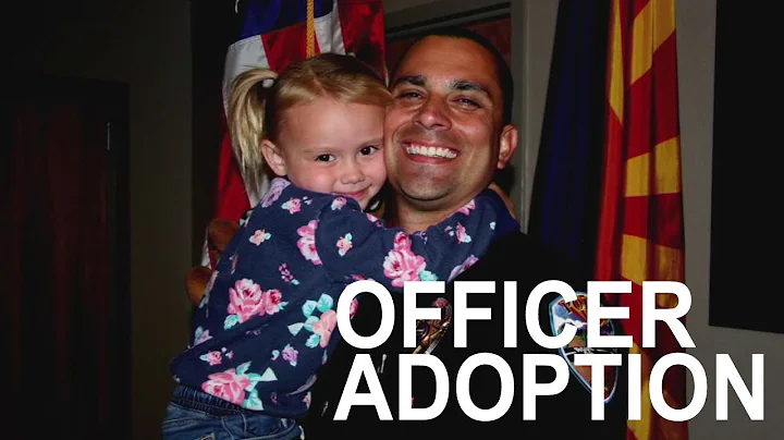 Police officer adopts little girl he met while answering welfare check