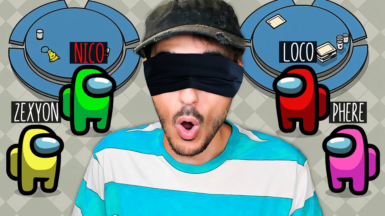 GIOCO AMONG US da BENDATO!