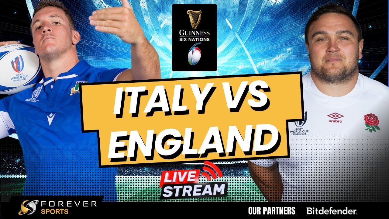 ITALY VS ENGLAND LIVE! | Six Nations Live Commentary & Watchalong - YouTube