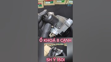 Ổ khóa 8 cạnh chống trộm xe SH Ý 150cc #fyp #xuhuong https://bit.ly/3vWmKKk