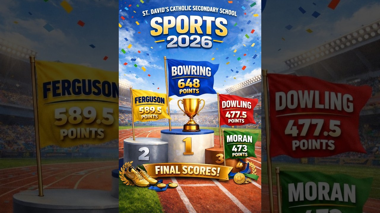 Highlights from  1st segment of  St  David's Catholic Secondary School Sports 2026