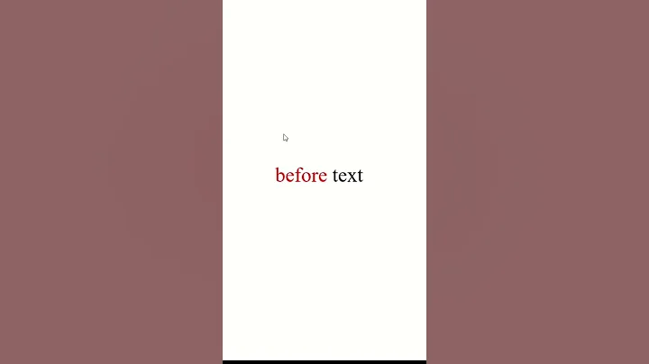 ::before and ::after css pseudo-elements