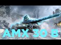 AMX 30 B Докатываю на 3 отметки + ХЕНДКАМ | Tanks Blitz