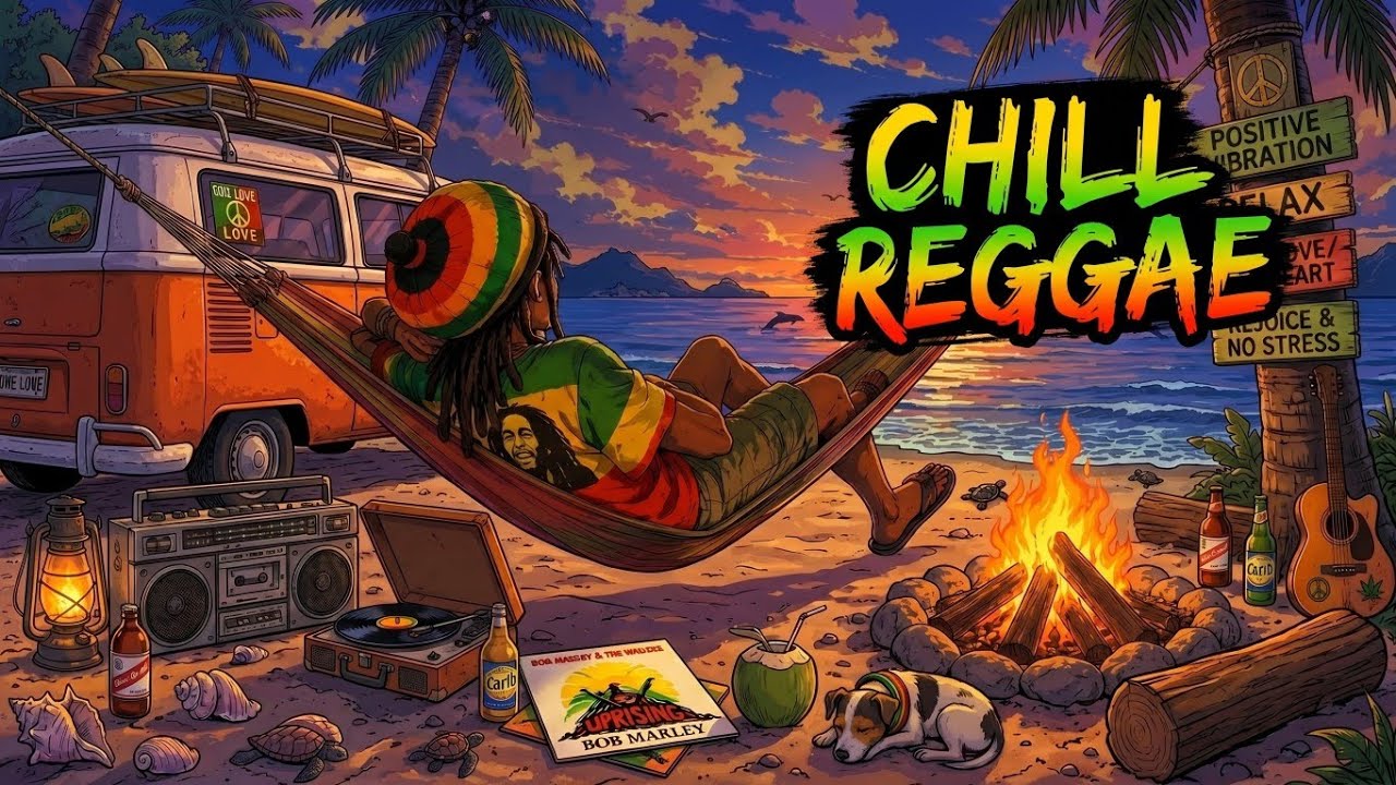 Sunset Reggae Mix 🌅 Tropical Island Vibes for Relaxing & Chill - YouTube