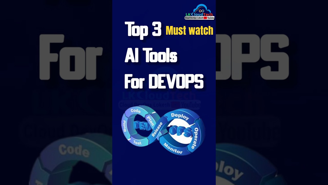 🚀 Top 3 AI Tools Every DevOps Engineer Must Use in 2025 | DevOps with AI 🤖 #aidevops #devops #ai