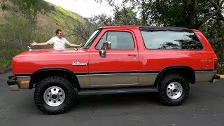 Dodge Ramcharger - вот какими внедорожники были раньше