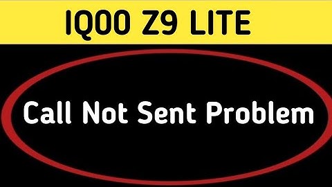 IQOO Z9 lite call not sent problem kaise theek Karen, how to solve call not sent problem in IQOO Z9