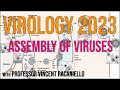 Virology Lectures 2023 #10: Assembly of viruses