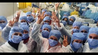 Coronavirus: 150 Tunisians self-isolate in factory to make masks / تونسيون يعزلون أنفسهم لصنع أقنعة