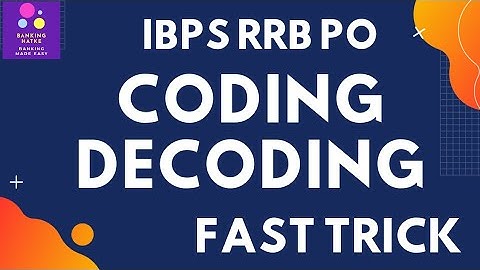 Chinese Coding Decoding fast trick || 5 Question बनाए 2 minutes में || Ibps po Ibps clerk Sbi
