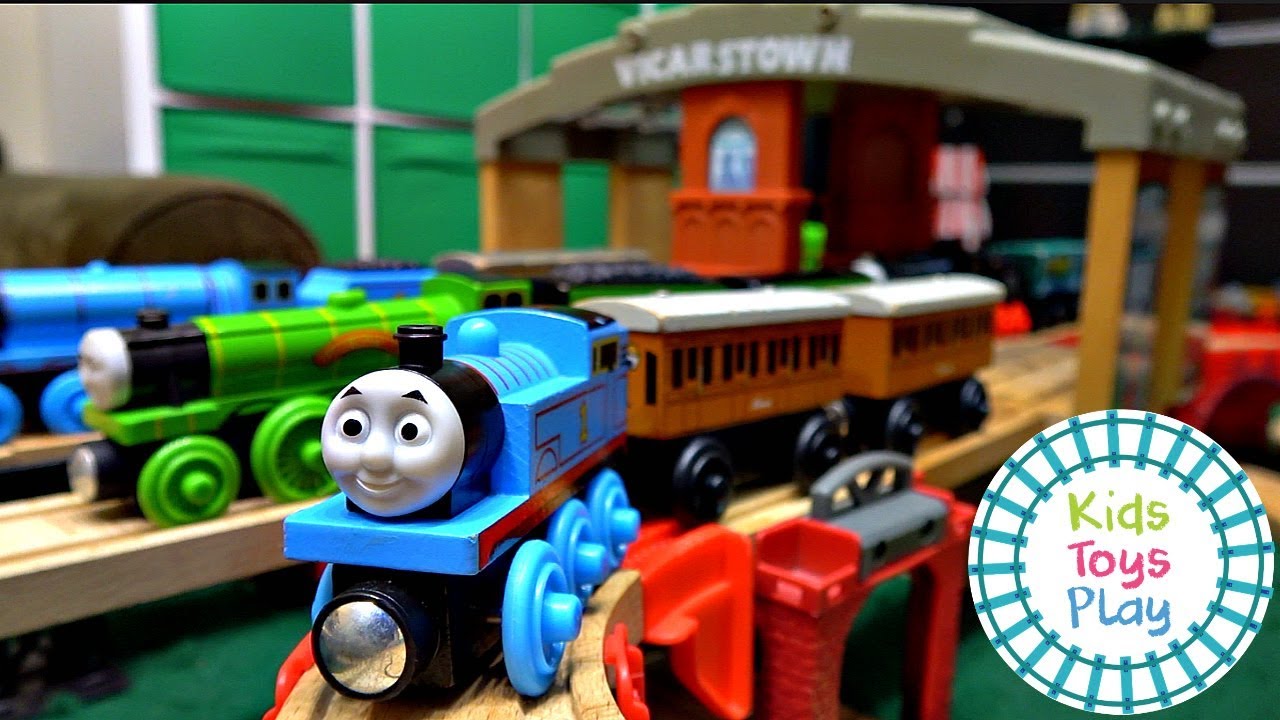 Thomas Train Vicarstown Track Build by 