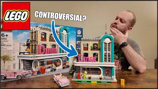 Lego Downtown Diner Modular Building Controversial Sealed Box 10260 2018 Review
