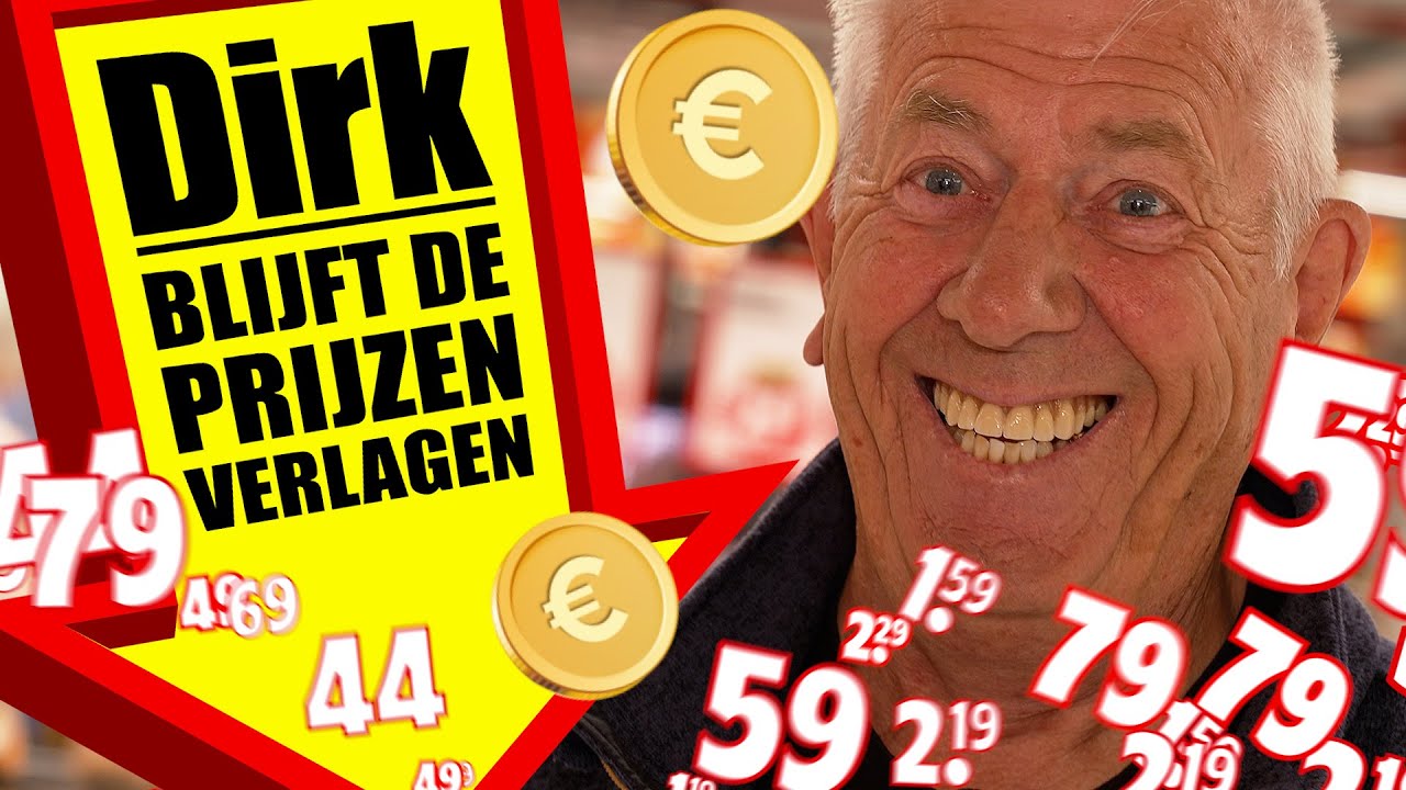 Dirk heeft al meer dan honderd A-merken in prijs verlaagd! - YouTube