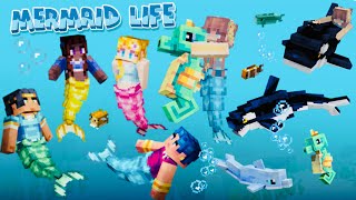 Underwater Mermaid Adventures in Minecraft! 🧜‍♀️