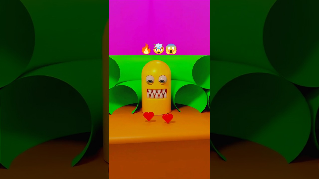 👾 3D Monster vs Tetragon! ⚔️  