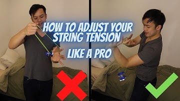 How to adjust your string tension (mid freestyle) like a pro