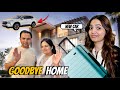 NEW CAR ki Driving 😍|Ghar mein subko Goodbye Boldia 😢 |Sistrology