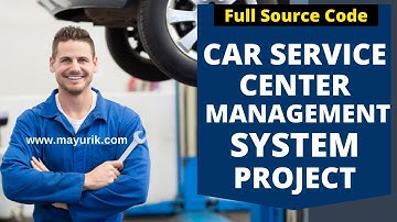 Car service center management system | Car wash management system php | PHP Source Code