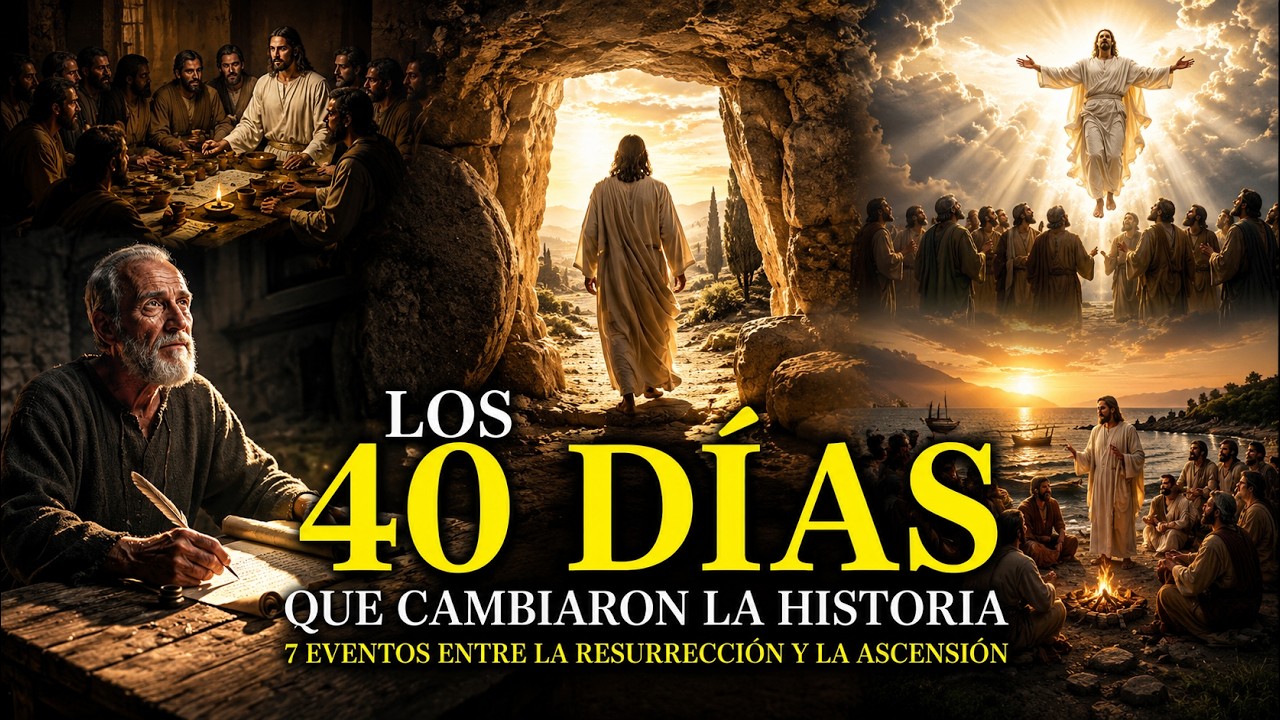 LOS 40 DÍAS Que Cambiaron la Historia: 7 Eventos entre la Resurrección y la Ascensión