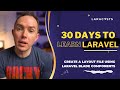 30 days to learn laravel ep 03  create a layout file using blade components