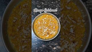 Mango Kalakand😋#shorts #ytshorts #youtubeshorts #recipe #mango #mangorecipe #kalakand #mangokalakand