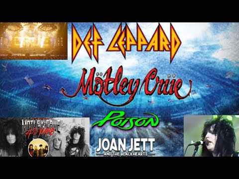 MÖTLEY CRÜE postponed "The Stadium Tour" to 2022 w/ DEF LEPPARD, POISON and JOAN JETT