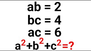 Nice Algebra Question that 98% Can Not Solve | System of Equations | Mathematics