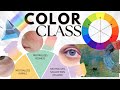 Exploring complementary colors in makeup fashion  art