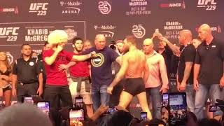 Khabib Nurmagomedov vs. Conor McGregor / face-to-face