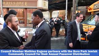 Boro Park JCC Passover Food Distribution